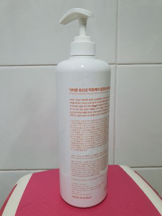 프리[닥터문] 유산균 락토케어 질경초 여성청결제 1000ml (젤타입) — 4.5점을 준 리뷰어가 2022년 7월 올린 사용 사진