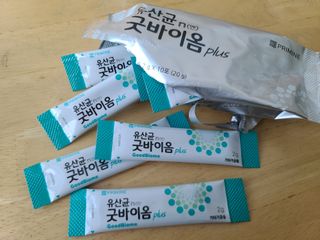 프리마인 유산균 국가지정연구소 선정, 살아있는 생유산균 200억 마리의 힘. 유산균n굿바이옴플러스 — 5점을 준 리뷰어가 2021년 11월 올린 사용 사진