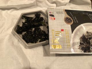 광천우리맛김 우리집밥도둑 맛있는광천김 우리김자반 50g 5봉 — 5점을 준 리뷰어가 2021년 11월 올린 사용 사진