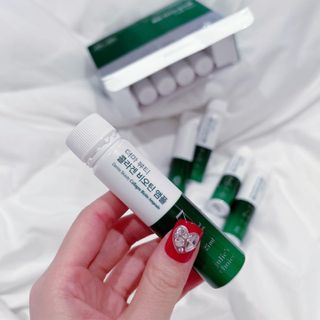 [줄리스초이스] 더마 뷰티 콜라겐 비오틴 앰플 — 3.5점을 준 리뷰어가 2023년 8월 올린 사용 사진