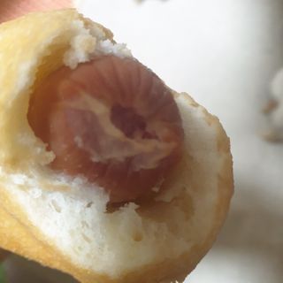 오마뎅 한우핫도그 — 5점을 준 리뷰어가 2021년 5월 올린 사용 사진