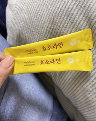 목 넘김이 편한 곡물발효효소 웰테므 효소라인 — 5점을 준 리뷰어가 2023년 2월 올린 사용 사진
