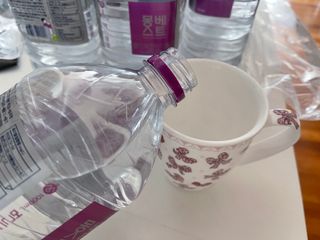 몽베스트 MONTBEST 1L 12입 — 5점을 준 리뷰어가 2022년 1월 올린 사용 사진