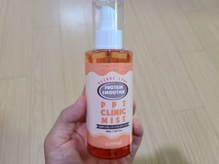 썸헤어 / SUMHAIR [썸헤어] 프로틴 스무디 클리닉 미스트 150ml — 5점을 준 리뷰어가 2021년 6월 올린 사용 사진