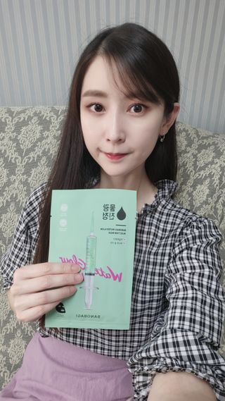 바노바기 코스메틱 바노바기 인젝션 마스크 (10매입) — 4점을 준 리뷰어가 2023년 6월 올린 사용 사진