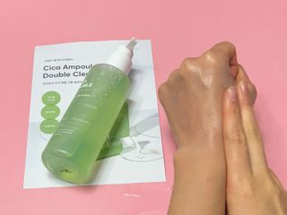 아이토리 시카 앰플 더블 클렌저 — 5점을 준 리뷰어가 2022년 11월 올린 사용 사진