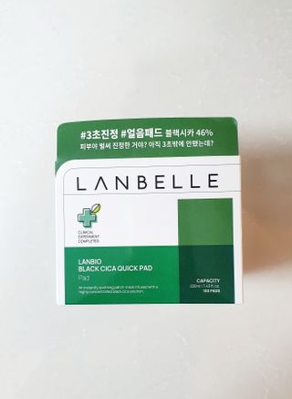 랑벨 랑바이오 블랙 시카 퀵 패드 100매 (3초 쿨링/3분 흡수, 블랙비 프로폴리스/시카 4종 함유, 대용량) — 5점을 준 리뷰어가 2022년 5월 올린 사용 사진
