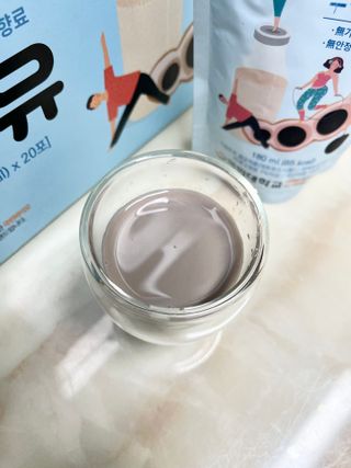 국민바이오 약콩두유 — 4점을 준 리뷰어가 2022년 5월 올린 사용 사진