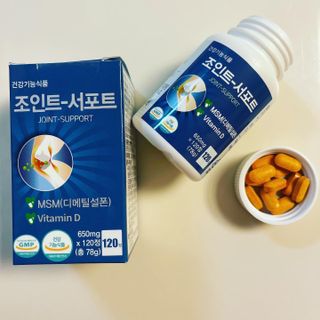 에이치알팜 조인트-서포트 보스웰리아 MSM 650mg x 120정 — 5점을 준 리뷰어가 2021년 4월 올린 사용 사진