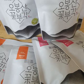 오봉산꽃부각 [만나식품] 오봉산 꽃부각 3가지 맛(오리지널, 새우맛, 매운고추맛) — 4점을 준 리뷰어가 2023년 1월 올린 사용 사진