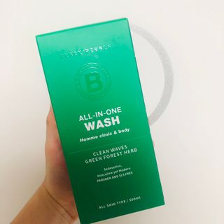 블랙페블 남성청결제 올인원 바디워시 클린 웨이브 — 5점을 준 리뷰어가 2021년 6월 올린 사용 사진