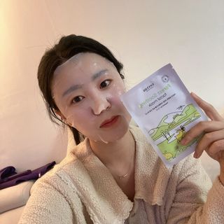 세뚜아(Cettua) [세뚜아] 포레스트 수딩 마스크 Cettual Forest  Soothing Mask 5매 — 4.5점을 준 리뷰어가 2024년 1월 올린 사용 사진