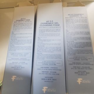 페브유 / FABYOU 페브유 pH5.5 캐모마일 젤 클렌징 폼 + 클렌징 오일 + 토너 3종 세트 — 5점을 준 리뷰어가 2021년 7월 올린 사용 사진