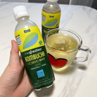 더그레잇티 콤부차 [매일유업] 더그레잇티 44kcal 콤부차 300ml *12개입 (오리지널 6개+베리리치 6개) — 5점을 준 리뷰어가 2023년 8월 올린 사용 사진