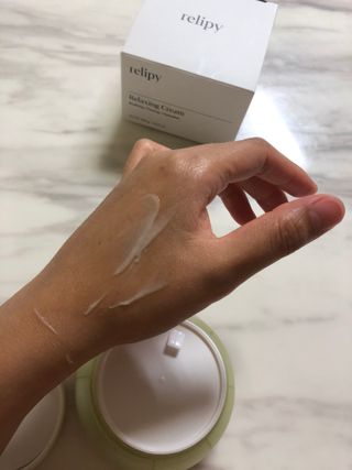 카오리온코스메틱스 사카로미세스와 시카의 만남        릴리피 릴렉싱 크림 진정한 탄력을 경험해보세요 — 5점을 준 리뷰어가 2021년 7월 올린 사용 사진