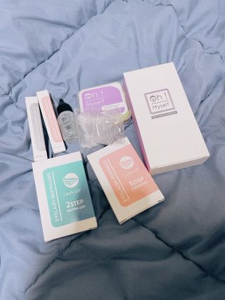 피비에스코리아 [오마이셀프] 셀프 속눈썹펌 키트 뷰러펌 파마 세트 — 5점을 준 리뷰어가 2021년 11월 올린 사용 사진