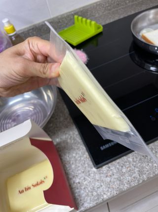 앙투어솔레 아일랜드 구워먹는 치즈 100 자연 치즈 와인안주 300g(100g x 3팩) — 5점을 준 리뷰어가 2022년 9월 올린 사용 사진