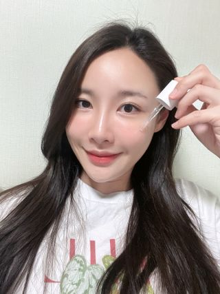 바노바기 코스메틱 바노바기 밀크 씨슬 리페어 세럼 30ml & 크림 50ml — 4점을 준 리뷰어가 2024년 4월 올린 사용 사진