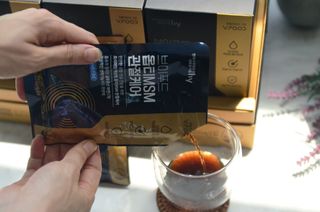 [브이푸드] 옵티MSM 관절케어 (70ml x30포) — 5점을 준 리뷰어가 2022년 7월 올린 사용 사진