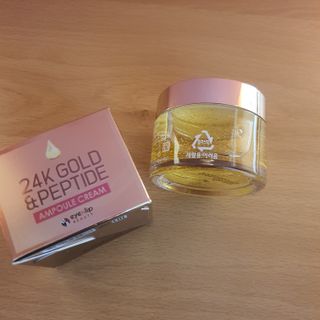 아이앤립 / EYENLIP 아이앤립 24K 골드 N 펩타이드 앰플 크림 — 5점을 준 리뷰어가 2021년 6월 올린 사용 사진