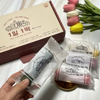 [푸디푸디] 1일1떡!  가래떡 낱개포장 아침식사 식사대용! 7종 세트 혼합 (1BOX=14개입) — 5점을 준 리뷰어가 2022년 4월 올린 사용 사진