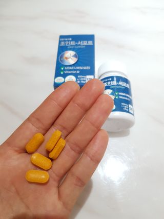 에이치알팜 조인트-서포트 보스웰리아 MSM 650mg x 120정 — 5점을 준 리뷰어가 2021년 6월 올린 사용 사진