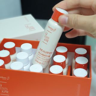 12월 15일 출시, 건강기능식품 브랜드 본리브 나 다운 시작 제품 3종 — 5점을 준 리뷰어가 2020년 12월 올린 사용 사진