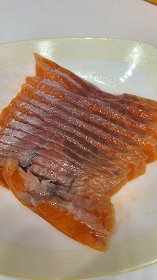 밸런스 다이어트랩 밸다랩 프리미엄 훈제연어 슬라이스 120g — 4점을 준 리뷰어가 2023년 5월 올린 사용 사진