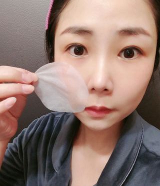 랑벨 랑바이오 블랙 시카 퀵 패드 100매 (3초 쿨링/3분 흡수, 블랙비 프로폴리스/시카 4종 함유, 대용량) — 5점을 준 리뷰어가 2022년 3월 올린 사용 사진