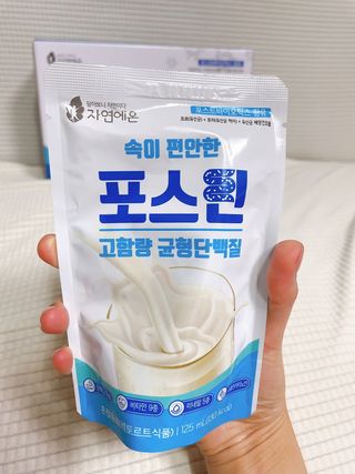 자연에온 마시는 프로틴 고함량 균형단백질 음료 포스틴 125ml 10개입 1BOX — 5점을 준 리뷰어가 2021년 5월 올린 사용 사진