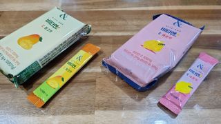 비타앤C 레몬맛, 망고맛 — 5점을 준 리뷰어가 2021년 6월 올린 사용 사진