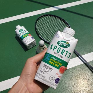 셀렉스스포츠 셀렉스 스포츠 웨이 프로틴 복숭아_ 330ml x 12팩 — 5점을 준 리뷰어가 2021년 8월 올린 사용 사진