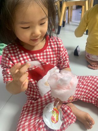 젤리벨리 솜사탕 2종-딸기치즈케이크, 바닐라 — 5점을 준 리뷰어가 2022년 1월 올린 사용 사진