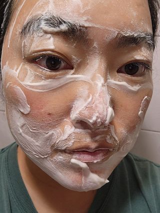 나우 [리브엠] 화해 1등 클렌징 파우더! 모공&피지 말끔순삭 — 4점을 준 리뷰어가 2023년 10월 올린 사용 사진