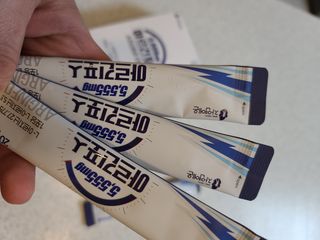 자연에온 아르긴포스 L-아르기닌 5555mg 스틱 15개입 1박스 — 5점을 준 리뷰어가 2021년 5월 올린 사용 사진