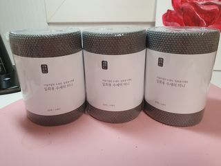 [생활공작소] 일회용 수세미 미니_그레이 60매 x 3입 — 5점을 준 리뷰어가 2021년 3월 올린 사용 사진