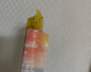 엘리샤코이 아임얼라이브 콤부차 콜라겐 506 스틱젤리 패션프루트 — 5점을 준 리뷰어가 2021년 6월 올린 사용 사진