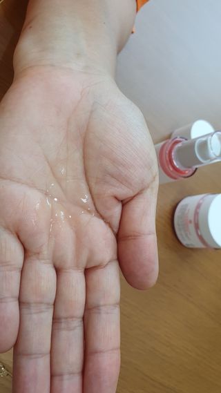 아이앤립 / EYENLIP 아이앤립 연어오일 리바이탈라이징 토너+앰플+크림 3종 세트 — 5점을 준 리뷰어가 2021년 7월 올린 사용 사진
