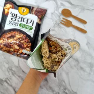 한성기업 무볼레 왕건더기 볶음밥 갈릭스테이크 — 4점을 준 리뷰어가 2021년 10월 올린 사용 사진