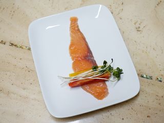 밸런스 다이어트랩 밸다랩 프리미엄 훈제연어 슬라이스 120g — 4점을 준 리뷰어가 2023년 4월 올린 사용 사진