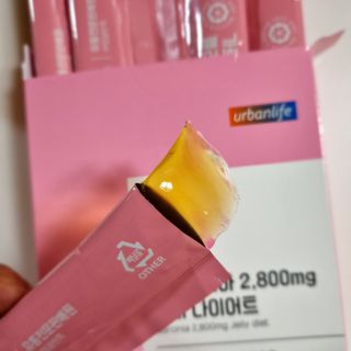 주식회사 얼굴반쪽 [얼굴반쪽 가르시니아 2,800mg] x 14포 1주 젤리 다이어트 보조제 체지방감소 — 5점을 준 리뷰어가 2021년 10월 올린 사용 사진