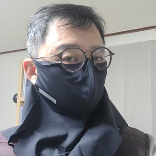 어베이브 3D와이어 퍼펙트벤트 자외선차단 마스크 — 5점을 준 리뷰어가 2024년 3월 올린 사용 사진