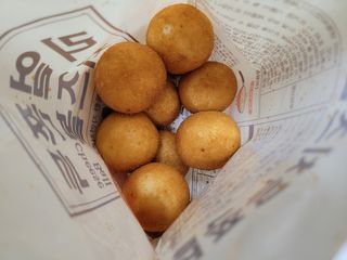 가치식탁 리얼쫀득치즈볼 — 5점을 준 리뷰어가 2021년 2월 올린 사용 사진