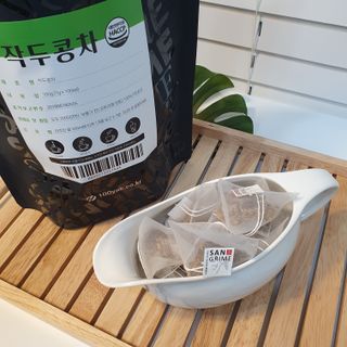 산그리메 작두콩차 — 5점을 준 리뷰어가 2021년 4월 올린 사용 사진