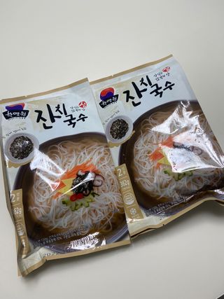 [한면원] 잔치국수 2인분 — 5점을 준 리뷰어가 2022년 7월 올린 사용 사진