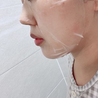 베지톨로지 비니페린 브라이트닝 마스크 (10매입) — 5점을 준 리뷰어가 2022년 8월 올린 사용 사진
