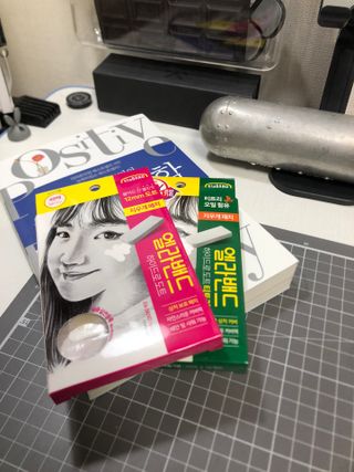 올리브영 엘라밴드 하이드로 도트 스팟패치 12mm, 티트리 — 5점을 준 리뷰어가 2022년 10월 올린 사용 사진