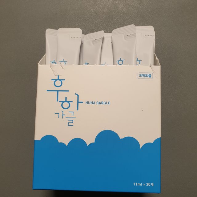 [심폐소생소] 무알콜 일회용 후하가글 리뷰 사진