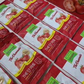 제이제이바이오 더단마토 프리미엄주스 100ml 30팩입 - 무설탕 스테비아 토마토즙 — 5점을 준 리뷰어가 2022년 1월 올린 사용 사진