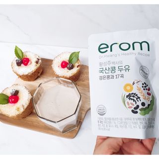 이롬 황성주 박사의 국산콩 두유 검은콩과 17곡 프리미엄 — 5점을 준 리뷰어가 2021년 5월 올린 사용 사진